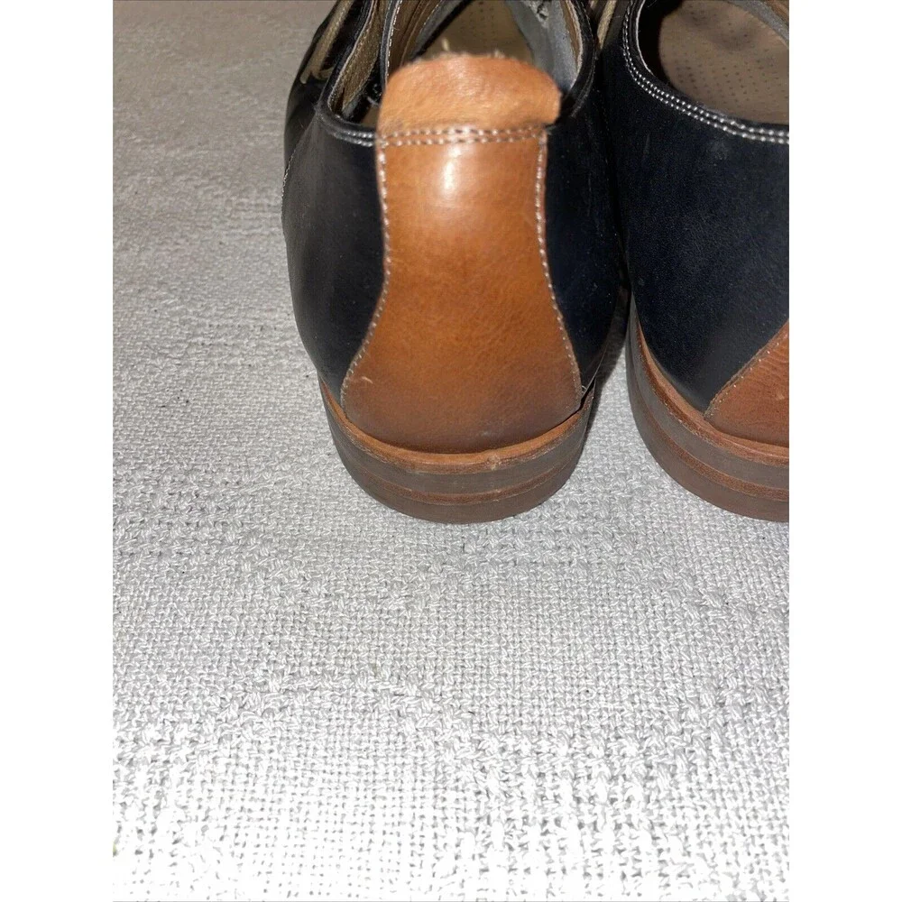 Warfield & Grand Men’s Dress Shoes Size 10.5 M Black Leather Oxfords Business